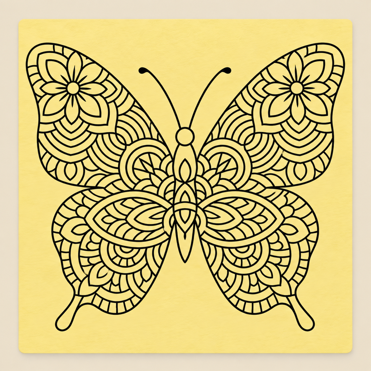Butterfly Sand Art 01