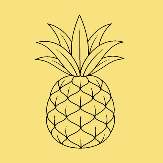 Pineapple Sand Art