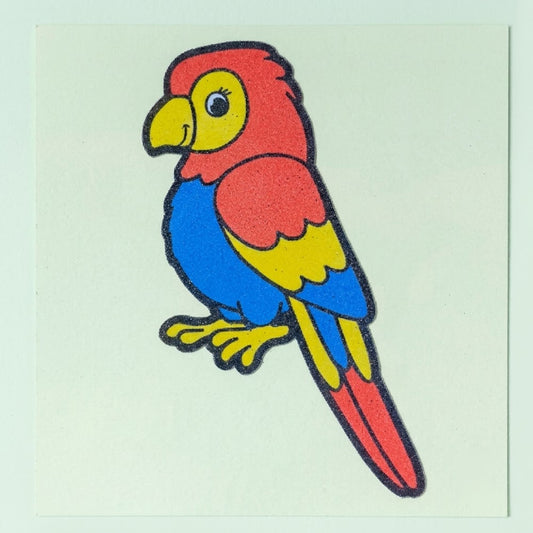 Parrot Sand Art